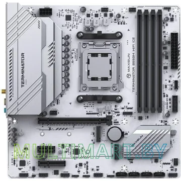 Материнская плата Maxsun Terminator B650M WIFI Ice